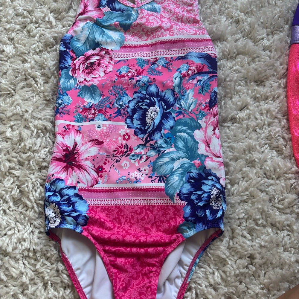 Sylvia P gymnastics leotard